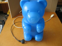 Retro haribo blue gummy bear shape pop art children's lamp kema keur messow