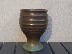 Marked ceramic vase