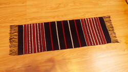 Folk art woven runner tablecloth