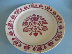 Wall plate with Alföldi Hungarian pattern