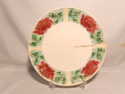 Majolica wall plate