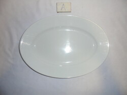 Old Zsolnay steak dish - white