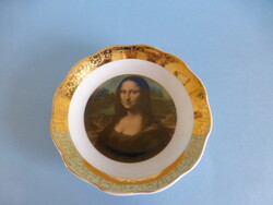 Limoges-i Mona Lisa porcelán tálka