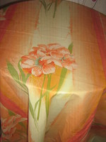 Floral blackout curtain with a beautiful color scheme