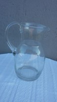 Old glass jug, wine jug