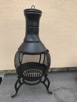 Terrace heating garden fireplace outdoor stove giving cozy warmth