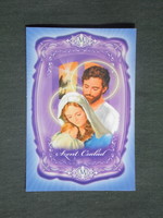 Card calendar, religion, holy family, 2010