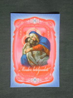 Kártyanaptár, vallás, Szűz Mária, Jézus Krisztus, 2010