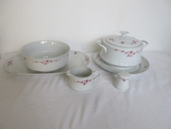 6 part, old, marked, lowland serving set. Negotiable!