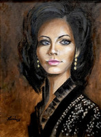 Aida - 40 x 30 cm oil painting