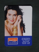 Card calendar, source pawn jewelry store, Pécs, erotic female model, 2011