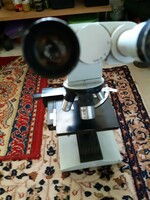 Karl Zeiss Jena mikroszkóp felújításra, vagy alkatrésznek.