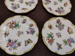 Herendi antik Viktória mintás sütis tányérok