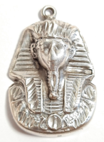 Egyiptomi, fáraós ezüst medál