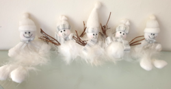 Retro Christmas tree decorations, snowman 12-15 cm 1000 ft/pc