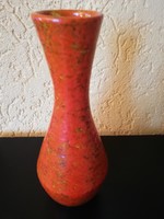 Tófej, glazed ceramic vase