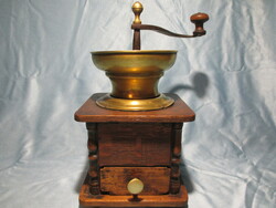 Big old coffee grinder