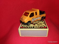 Eredeti francia MAJORETTE - MATCHBOX szerű - FORD TRANSIT EXTRACTOR fém kisautó 1:60 a képek szerint