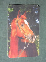 Card calendar, animals series, horse, 2015, (1)