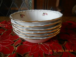 Zsolnay compote bowl, 6 pcs