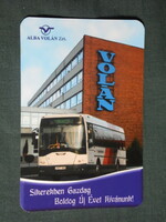 Card calendar, alba steering wheel, ikarus, scania bus, 2009, (1)
