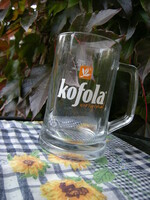 Kofola half liter glass jar