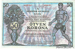 Magyarország 50 korona 1919 REPLIKA
