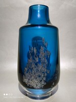 Heinrich löffelhardt / schott zwiesel dreamy special bubble thick-walled heavy glass vase