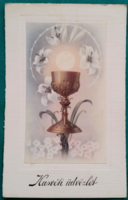 Húsvéti üdvözlő képeslap, vallás, postatiszta