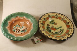 Madaras glazed ceramic wall plates 854