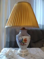 Herendi porcelán óriási asztali lámpa!
