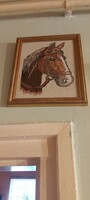Horse head portrait for sale
