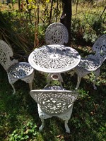 Aluminum garden furniture set