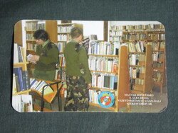 Card calendar, mh alba regia driving insurance battalion, Székesfehérvár, library, 2002, (1)