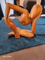 Artdeco wooden sculpture