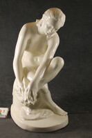 Kisfaludi Strobl Zsigmond porcelán szobor 877