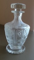 Crystal glass bottle