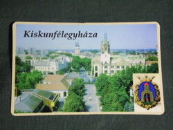 Card calendar, city of Kiskunfélegyháza, view, detail, 2008, (1)