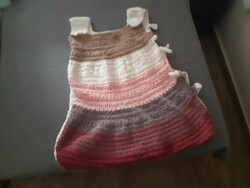 Hand crocheted baby sleeping bag