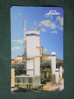 Card calendar, linde gáz rt., Repcelak, gas plant, detail, 2004, (1)