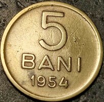 Romania 5 bani, 1954.