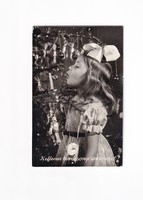 K:01 Karácsonyi képeslap Fekete-fehér 01.