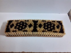 Old model two-color horsehair clothes brush