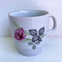 Alföldi Bazsarózsás - Rózsás szoknyás porcelán bögre - pohár