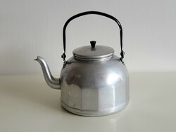 Retro large size 4 liter aluminum teapot jug