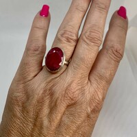 Retró rubin gyűrű
