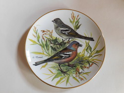 Alt tirschenreuth bird plate - wood finch