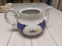 Zsolnay marie antoniette porcelain teapot without lid