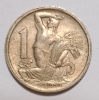 1946. Csehszlovákia 1 korona (878)