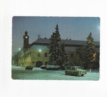K:027 Christmas card postmarked